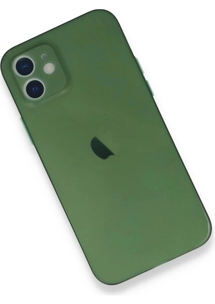 iPhone 12 Mini Kılıf Pp Ultra Ince Kapak - Yeşil modelleri