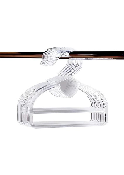 10’lu Kuğu Model Şal Eşarp Atkı Askısı – Kaliteli Plastik, Beyaz Siyah Şeffaf Renk Seçenekli modelleri