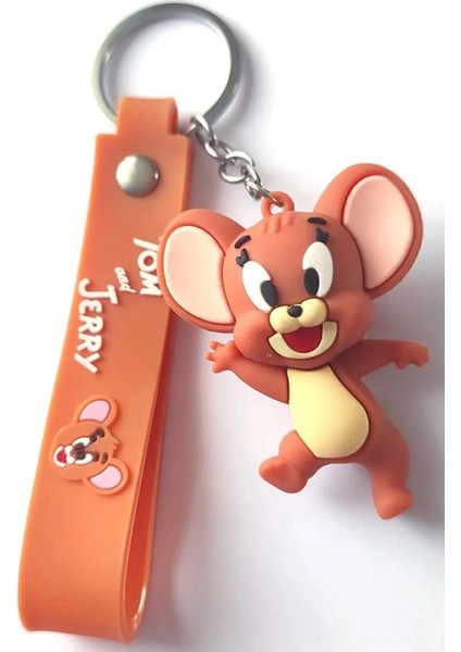 Tom ve Jerry Anahtarlık Tom ve Jerry 3D Anahtarlık 2 Adet modelleri