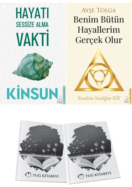 Hayatı Sessize Alma Vakti ve Benim Bütün Hayallerim Gerçek Olur + Hediyeli