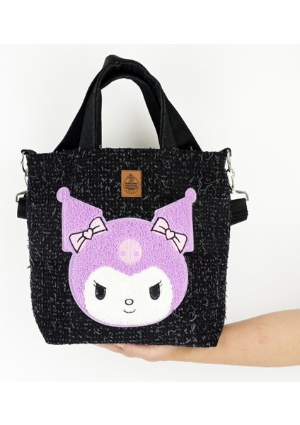 El Yapımı Kuromi Kırpık Kot Omuz Çantası fırsatları
