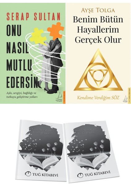 Onu Nasıl Mutlu Edersin ve Benim Bütün Hayallerim Gerçek Olur + Hediyeli
