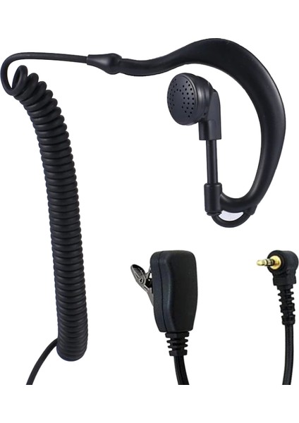 Aselsan JD-EHM50 Ear Hook Kulaklık Arkalıklı Aselsan COBRAA/MT-655C/MT-690/PM-865/PM-665 (El Telsiz) (4887)