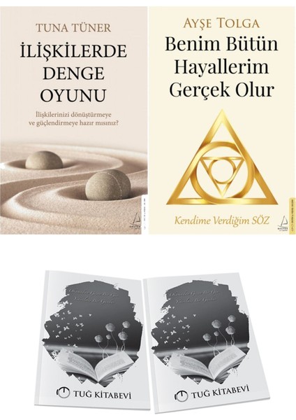 Ilişkilerde Denge Oyunu ve Benim Bütün Hayallerim Gerçek Olur + Hediyeli