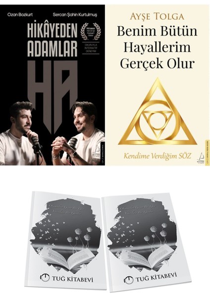 Hikâyeden Adamlar ve Benim Bütün Hayallerim Gerçek Olur + Hediyeli