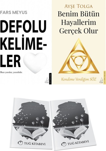 Defolu Kelimeler ve Benim Bütün Hayallerim Gerçek Olur + Hediyeli