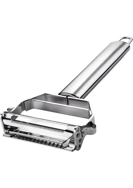 Paslanmaz Çelik Metal Soyacak – Meyve Sebze Soyucu, Ergonomik Saplı, Pratik Mutfak Aparatı fiyatları