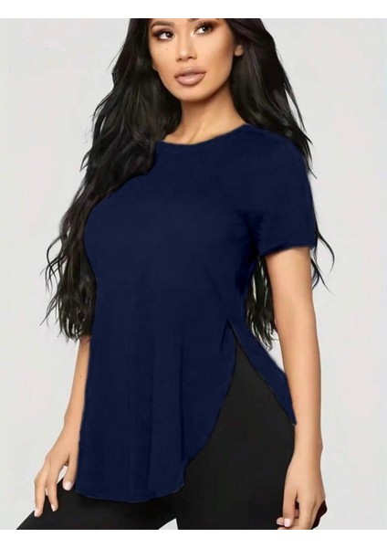 Kadın Türlü Viskon Kumaş Yırtmaç Detaylı Bluz fiyatları