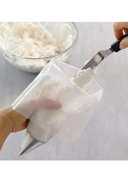 20’li Kullan-At Krema Sıkma Torbası – Pasta, Kek, Krem Şanti Süsleme Poşeti, Pratik Hijyenik Set fiyatları