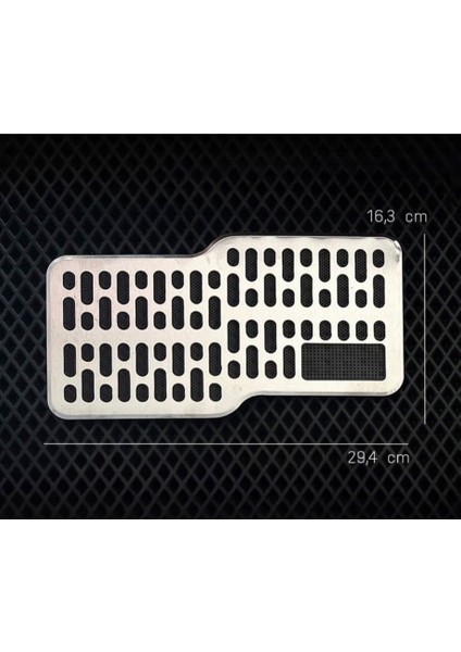 Topukluk Metal Siyah (Paspas Üzeri) Tüm Marka Modellere Uygundur fiyatları