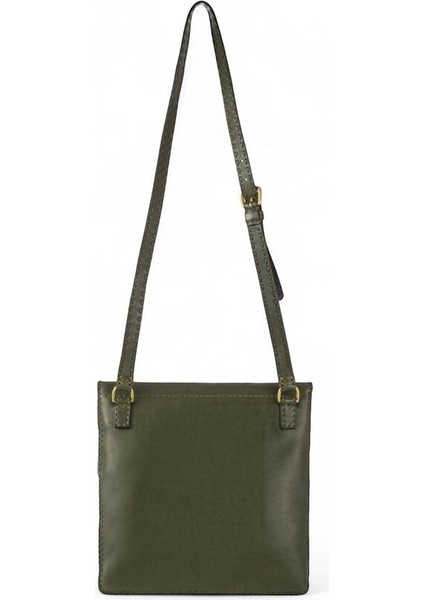 Gümüşlük Yeşil Kadın Çapraz Askılı Çanta 01 Gümüşlük modelleri
