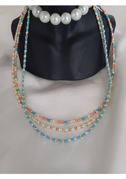 Beyaz Dorika Kolye fiyatları