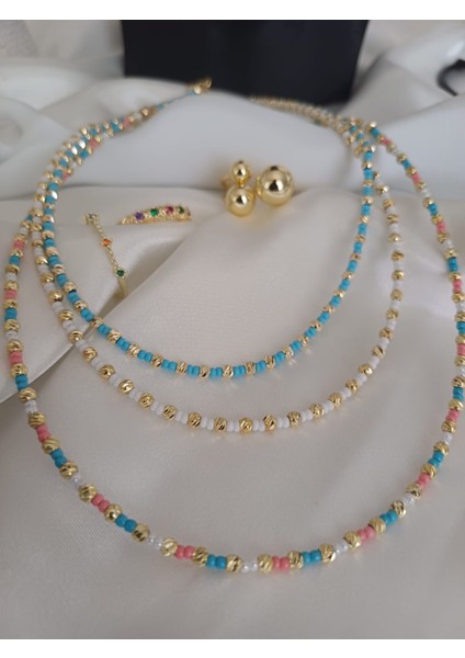 Beyaz Dorika Kolye modelleri