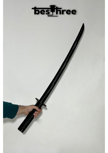 Katlanabilir Katana 90CM Siyah Renk (Collapsing Katana)