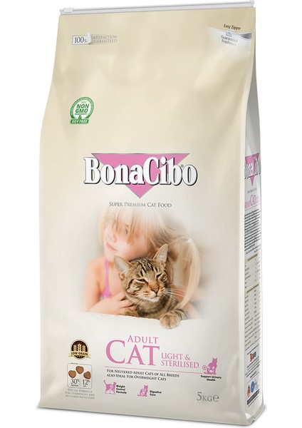 Adult Cat Kısırlaştırılmış Yetişkin Kedi Maması 5 Kg, Tüm Irklar Için, Doğal, Şeker Içermez