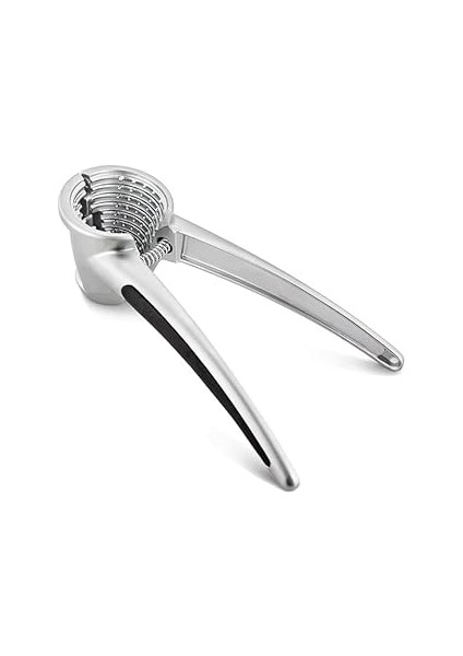 Mallart® Profesyonel Ceviz Kıracağı, 18 cm Paslanmaz Çelik, Ergonomik Saplı, Yaylı Mekanizmalı, Fın