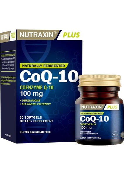Koenzim Coq-10 100 Mg 30 Yumuşak Kapsül