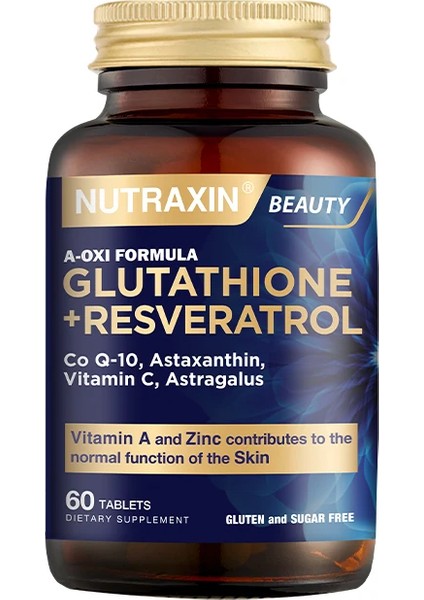 A-Oxı Formula Glutathıone Resveratrol 60 Tablet modelleri
