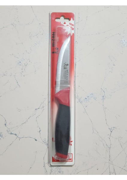 Sebze Bıçağı S101 Çelik Siyah-Kırmızı S101