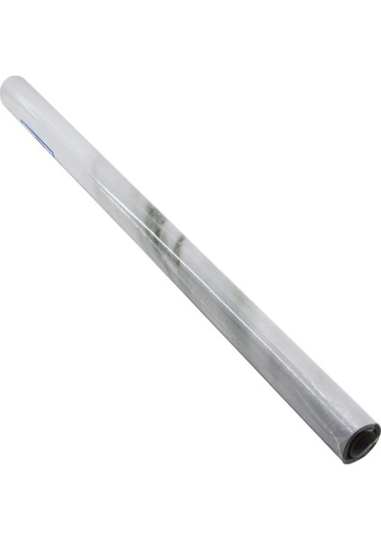 60CM x 5mt - Beyaz Mermer Tezgah Üstü Yapışkanlı Folyo Sticker (4887)