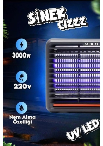 Füme Kasa Uv LED Sinek Cız Makinesi XL10W modelleri