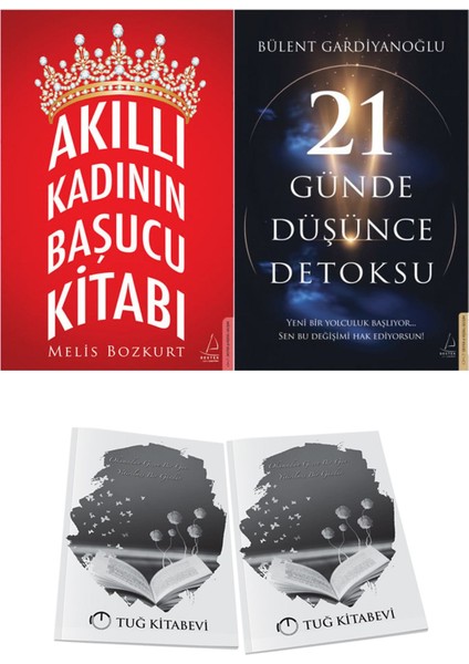 Akıllı Kadının Başucu Kitabı ve 21 Günde Düşünce Detoksu + Hediyeli