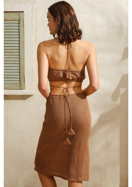 Arias Closet Kısa Kol V Yaka Kadın Çiçek Desenli Yazlık Nakış Transparan Tül Detaylı Pijama Takımı OZN-20659 fiyatları