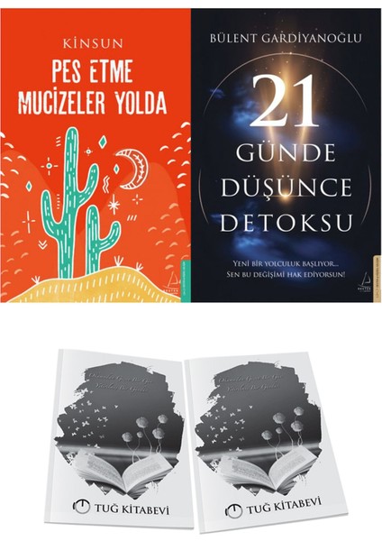 Pes Etme Mucizeler Yolda ve 21 Günde Düşünce Detoksu + Hediyeli