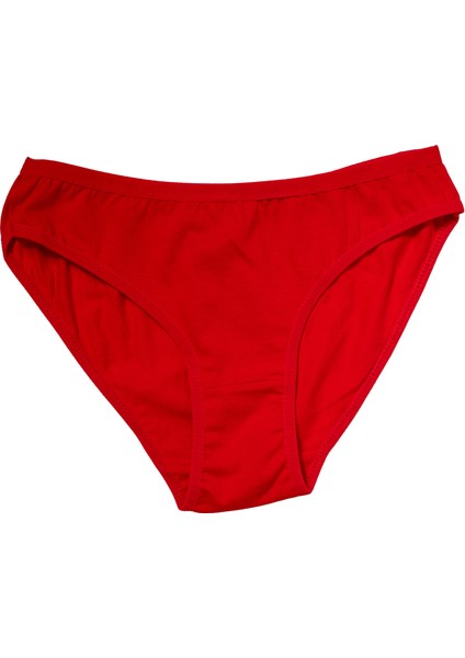 Arias Closet Kırmızı Yılbaşı Desenli Hoo Hoo Hoo Pamuklu Külot OZN-22971