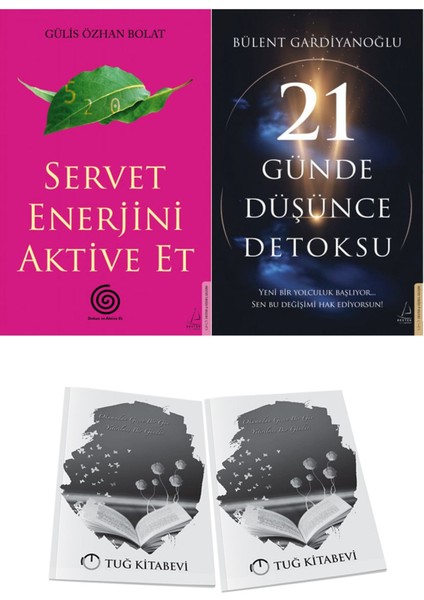 Servet Enerjini Aktive Et ve 21 Günde Düşünce Detoksu + Hediyeli