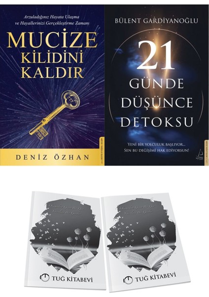 Mucize Kilidini Kaldır ve 21 Günde Düşünce Detoksu + Hediyeli