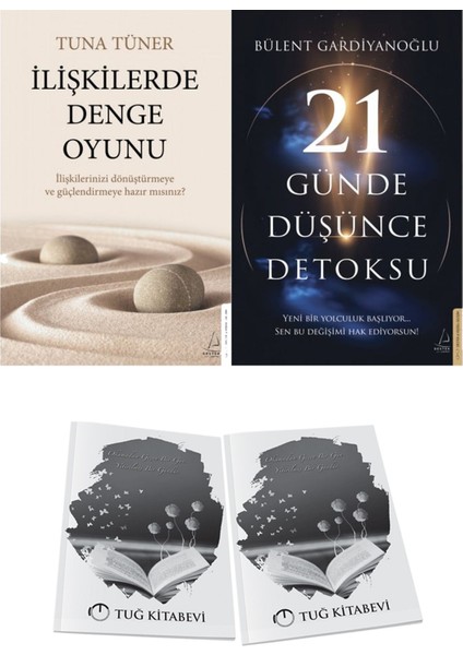 Ilişkilerde Denge Oyunu ve 21 Günde Düşünce Detoksu + Hediyeli
