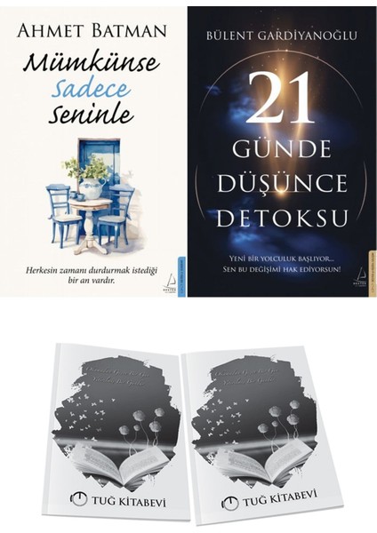 Mümkünse Sadece Seninle ve 21 Günde Düşünce Detoksu + Hediyeli