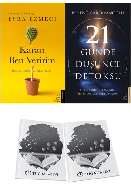 Kararı Ben Veririm ve 21 Günde Düşünce Detoksu + Hediyeli