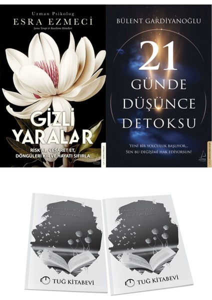 Gizli Yaralar ve 21 Günde Düşünce Detoksu + Hediyeli