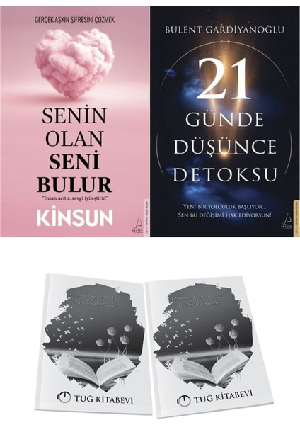 Senin Olan Seni Bulur ve 21 Günde Düşünce Detoksu + Hediyeli