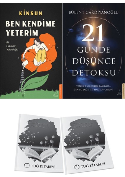 Ben Kendime Yeterim ve 21 Günde Düşünce Detoksu + Hediyeli