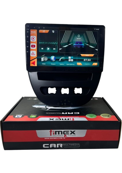 Peugeot 107 Fimex 4-64 (Fanlı) Dspli Pro Oem Multimedia