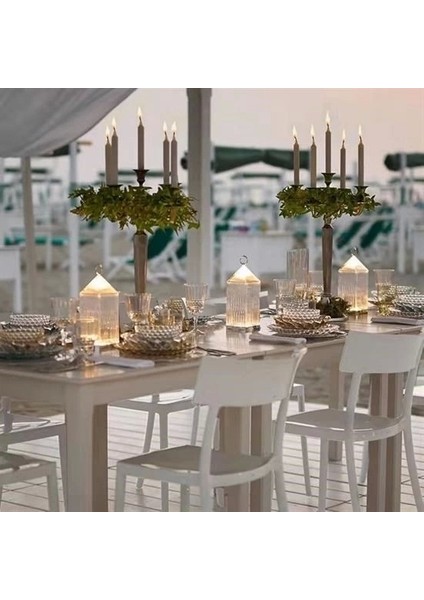 Fener Model USB Şarjlı Dokunmatik 3 Farklı Işık Modlu Masa Üstü Kristal Akrilik Lamba LED fiyatları