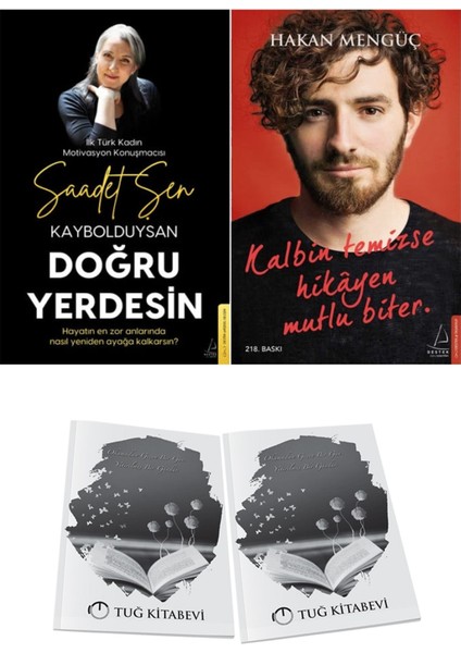 Kaybolduysan Doğru Yerdesin ve Kalbin Temizse Hikayen Mutlu Biter + Hediyeli