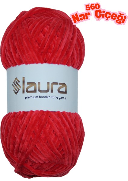 Kadife El Örgü İpi, 100 Gr. 120 Mt., %100 Mikro Polyester