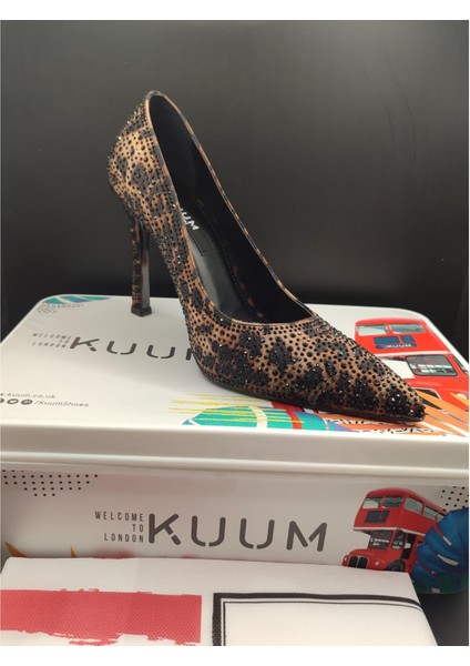 3 Farklı Model Deri Stiletto Kadın Topuklu Abiye Ayakkabı