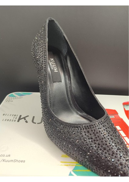 3 Farklı Model Deri Stiletto Kadın Topuklu Abiye Ayakkabı fırsatları