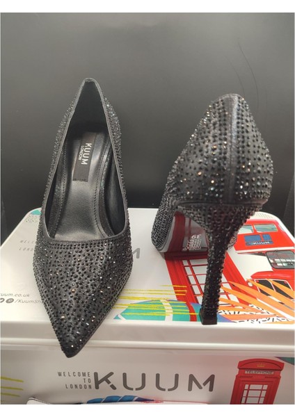 3 Farklı Model Deri Stiletto Kadın Topuklu Abiye Ayakkabı indirimleri