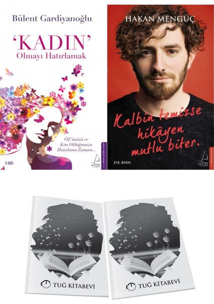 Kadın Olmayı Hatırlamak ve Kalbin Temizse Hikayen Mutlu Biter + Hediyeli