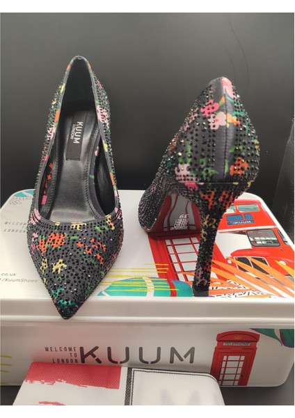 3 Farklı Model Deri Stiletto Kadın Topuklu Abiye Ayakkabı indirimleri