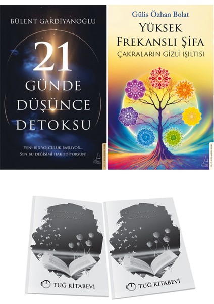 21 Günde Düşünce Detoksu ve Yüksek Frekanslı Şifa + Hediyeli