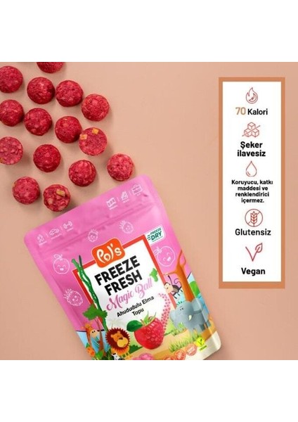 Pol S Freeze Fresh Magic Ball Ahududulu Elma Topu 20 gr