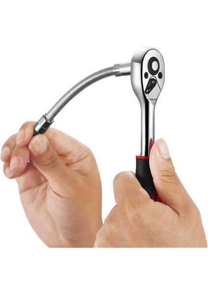 46 Parça Çantalı Cırcır Seti Lokma Anahtarı Seti Tornavida Uçları Araba Bisiklet Tamir fiyatları