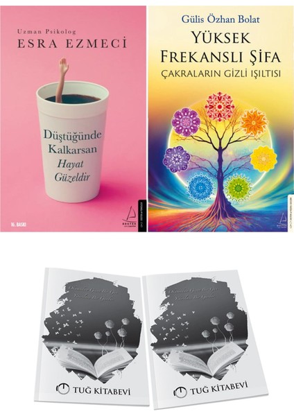 Düştüğünde Kalkarsan Hayat Güzeldir ve Yüksek Frekanslı Şifa + Hediyeli